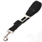 Black 5PCS Universal Adjustable Pet Car Safety Seat Belt | Heavy Duty Retractable Harness Restraint | Anti-Jump Window Safety Clip