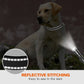Green 5pcs Tactical Reflective Dog Collar with Quick-Release Safety Lock | Neoprene Padded Nylon | GPS Tracker Pouch Compatible