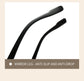 Amber-hued Tea Retro Double Bridge Square Frame Polarized Sunglasses - Driving Sun Protection Eyewear