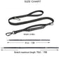 Blue Heavy Duty Elastic Bungee Dog Leash | Anti-Pull Safety Shock Absorber | Multi-Functional Training Lead for Medium to Large Dogs
