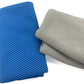 Grey 4-Piece Portable Cooling Towel Set - Quick-Dry Ice-Cool Towel for Sports, Travel, and Heat Relief