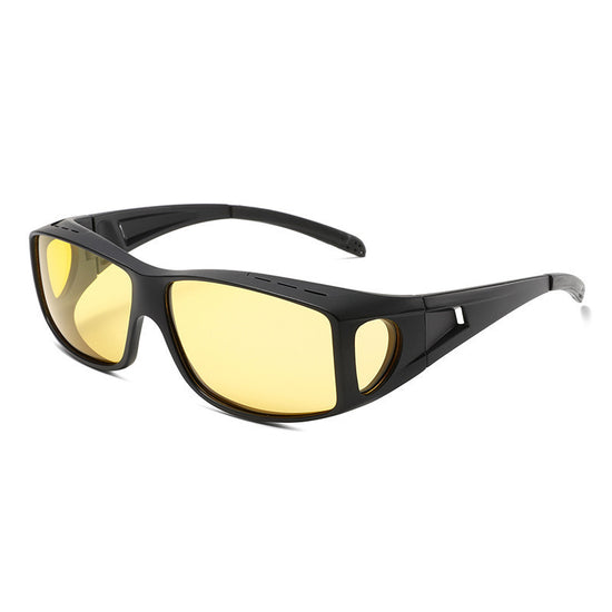 Black-yellow 2PCS Men&