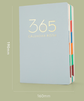 Green 2026 Daily Planner & 365 Days Calendar Book | Professional Time Management Organizer | Work Efficiency Handbook 190x160mm