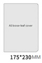 2PCS Green Vintage A5 PU Leather Journal with Leaf Charm - Ring Bound Refillable Notebook Set