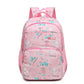 Pink Premium Large Capacity Cute Cartoon Student Backpack | Multi-Layered Casual School Bag | Ergonomic Travel Daypack for Kids 46cm