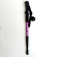 Purple 2-Pack Lightweight Trekking Poles | 4-Section Adjustable 52-110cm Walking Sticks | Anti-Shock High-Strength Aluminum Alloy Hiking Poles