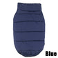 XL Navy Blue Premium Fleece-Lined Pet Winter Vest | Thickened Padded Dog and Cat Coat | Warm Windproof Outdoor Jacket