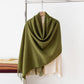 Dark Green Autumn & Winter Korean-Style Women&