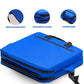 Blue Portable Foldable Outdoor Seat – Multi-Functional Stadium & Boat Chair with Carry Handle
