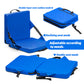Black Portable Foldable Outdoor Seat – Multi-Functional Stadium & Boat Chair with Carry Handle