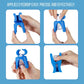 Dark Blue Eye Drop Applicator – Safe & Hygienic Eyedrop Dispenser for Precise Application