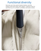 Grey Dressing Aid Tool – Button & Zipper Assistant for Elderly and People with Limited Mobility