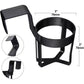 Black Car Cup Holder – Universal Vehicle Drink Organizer, Portable Beverage Rack (Set of 4)