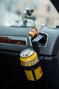 Black Car Cup Holder – Universal Vehicle Drink Organizer, Portable Beverage Rack (Set of 4)