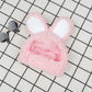 2 Pcs Pink Adorable Bunny Ears Cat Hat – Soft Plush Pet Costume Headband for Cats