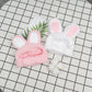 2 Pcs White Adorable Bunny Ears Cat Hat – Soft Plush Pet Costume Headband for Cats