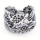 White Polka dot pattern Yoga Headband – Elastic Sweat-Wicking Hairband for Women