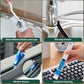 Set A Multi-Use Heavy-Duty Cleaning Brush Set – 12-Piece Hard Bristle Tool Kit for Kitchen, Bathroom & Tight Spaces