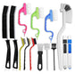 Set A Multi-Use Heavy-Duty Cleaning Brush Set – 14-Piece Hard Bristle Tool Kit for Kitchen, Bathroom & Tight Spaces