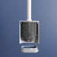 White Wall-Mountable Toilet Brush Set – Soft-Tip 360° Cleaning System