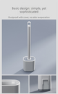 Black Wall-Mountable Toilet Brush Set – Soft-Tip 360° Cleaning System