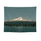 Snow-capped mountain design Wall Tapestry 200x150cm - Soft Plush Fabric Hanging for Bedroom, Living Room, Dorm Decor - Includes Mounting Kit for Easy Installation
