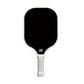 Black Fiberglass Pickleball Paddle Set with Black Neoprene Protective Cover - Lightweight Outdoor Sports Racket for Beginners & Pros
