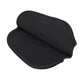 Black Fiberglass Pickleball Paddle Set with Black Neoprene Protective Cover - Lightweight Outdoor Sports Racket for Beginners & Pros