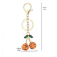 2 Pcs Basketball shape design Creative Sports Ball Cherry Keychain – Cute Resin Charm for Car Keys, Bags & Backpacks