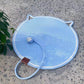 Blue Durable Cat Scratching Mat with Attached Toy Ball - Washable and Multi-Functional, Ideal for Cats&
