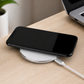 Black 15W Qi Wireless Phone Charger - Compact Cable Free Charging for Qi Enabled Smartphones, Easy Everyday Use at Home, in the Office or While Travelling