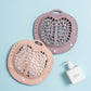 Purple 2-Pack Silicone Bra Laundry Bag – Anti-Deform Lingerie Washer with Hanging Loop & Pomegranate Mesh Design