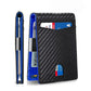 Black and blue 12-Card Slot Men&