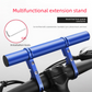 Red 30cm Aluminum Bicycle Handlebar Extension Bracket – Multi-Functional Mount for Bike Accessories