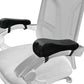 Wine red 2-Pack Chair Armrest Pad – Memory Foam Elbow Support Cushion for Office and Home Chairs