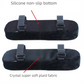 Dark blue 2-Pack Chair Armrest Pad – Memory Foam Elbow Support Cushion for Office and Home Chairs