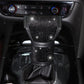 Red 7-Piece Car Interior Decoration Set – Crystal Rhinestone Steering Wheel Cover, Gear Shift Cover, Seat Belt Pads, Cup Coasters & Ignition Switch Cover