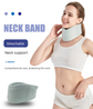 Removable Neck Support Brace – Lightweight Cervical Collar with Breathable Design for Posture Correction and Daily Use(Size:M)