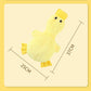 2-Pack Pink and yellow Plush Duck Dog Toy with Sound, Soft Fur and Squeaker for Teething & Dental Care – Durable Chew Toy for Dogs