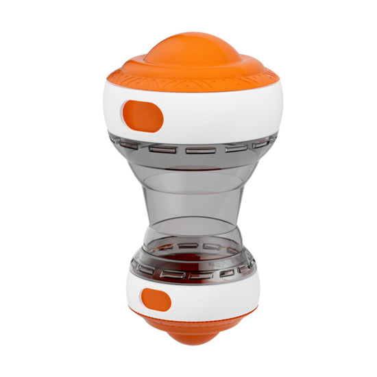 2-Pack orange Interactive Feeder Toy for Dogs and Cats with Slow Feeding Design, Durable ABS Material – Ideal for Mental Stimulation and Healthy Eating Habits