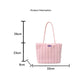 Coffee color Faux Fur Tote Bag with Large Capacity, Soft Plush Material & Adjustable Handle – Stylish Shoulder Handbag for Women, Perfect for Daily Commute and Casual Wear