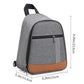 Grey Portable Insulated Lunch Bag with Thick Aluminum Foil Lining – Oxford Fabric Thermal Food Carrier for Work, School, Travel & Outdoor Use
