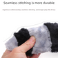 2-Pack Grey Wolf Identical Plush Pet Toys with Squeaker – Durable Fur-Textured Chew Toys for Dogs, Ideal for Teething, Play & Stress Relief