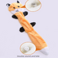 3-Pack Plush Pet Toys with Squeaker – Durable Fur-Textured Chew Toys for Dogs, Featuring Three Distinct Designs for Long-Lasting Fun
