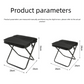 Green Portable Folding Backpack Stool with Carrying Case – Compact, Durable Outdoor Seat for Camping, Hiking, Fishing & Travel(small)