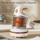 Green Compact Desktop Vacuum Cleaner – Cordless Handheld Dust Remover for Office, Keyboard, Car & Home Use with Dual Suction Modes and USB Charging