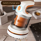 Green Compact Desktop Vacuum Cleaner – Cordless Handheld Dust Remover for Office, Keyboard, Car & Home Use with Dual Suction Modes and USB Charging