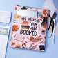 Rainbow Zippered Book Sleeve with Printed Design – Waterproof Protective Cover for Books, Ideal for Readers and Students with Extra Pocket & Carry Strap