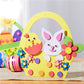 5-Pack The Chick and the Rabbit Easter EVA Craft Basket Kit – DIY Creative Art & Craft Supplies for Kids, Perfect for Parent-Child Activities and Holiday Decorations