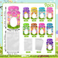27-Piece Easter Treat Bag Set – 9 Unique Designs, 3 of Each, Jar-Style Candy Bags with Window for Party Favors and Holiday Gifts
